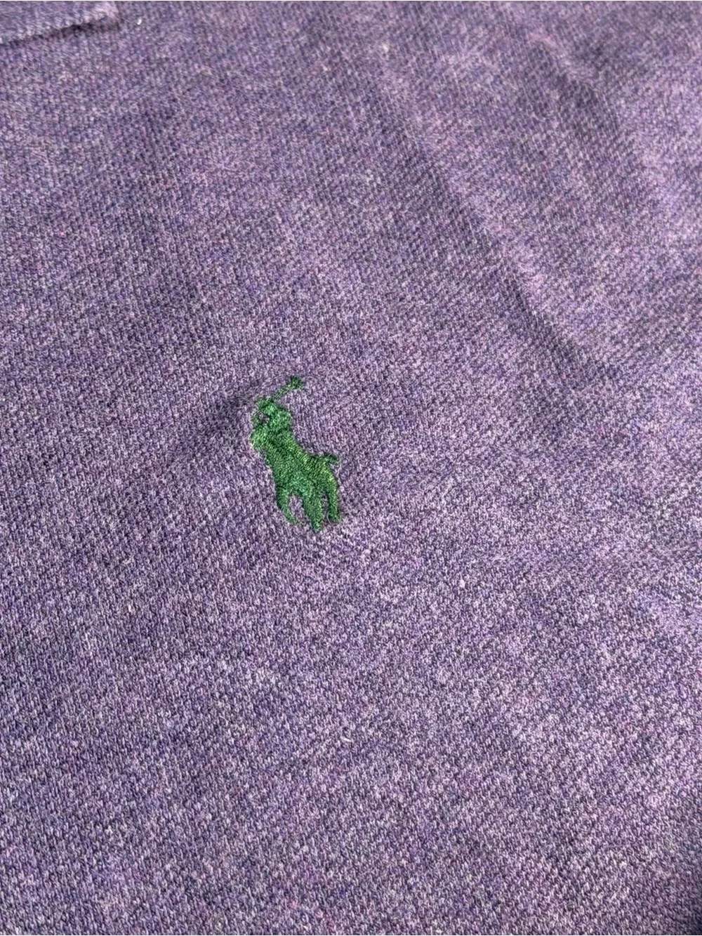 Ralph Lauren Long-Sleeve Polo Shirt - Lavender Purple